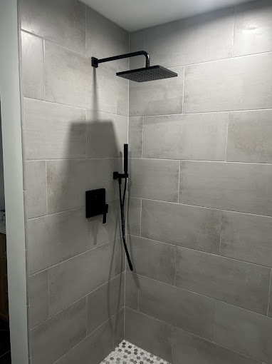 Bathroom tile work