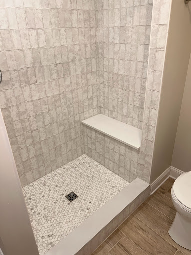 Modern bathroom renovation West Chester