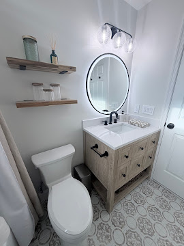 Hall bathroom renovation in Glenmoore PA